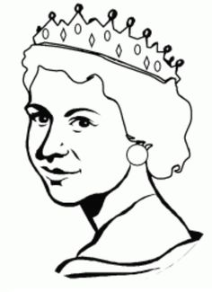 236x325 Something Fun For Young Guests! God Save The Queen Colouring Page