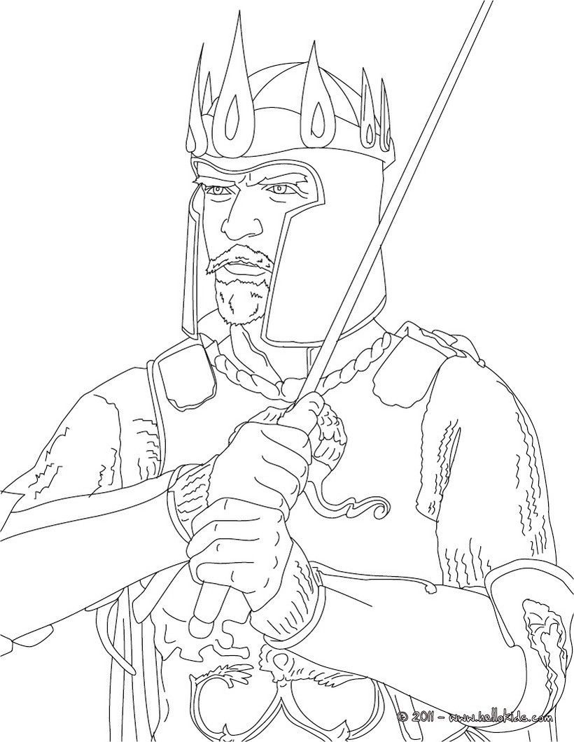 820x1060 Amazing King Arthur Coloring Pages Hellokidscom Pic Of Queen