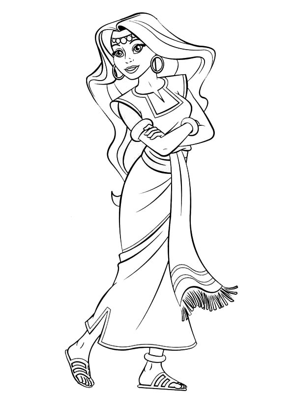 Esther Coloring Pages Beautiful Queen Page 600x800 Esther Coloring Pages Beautiful Queen Page