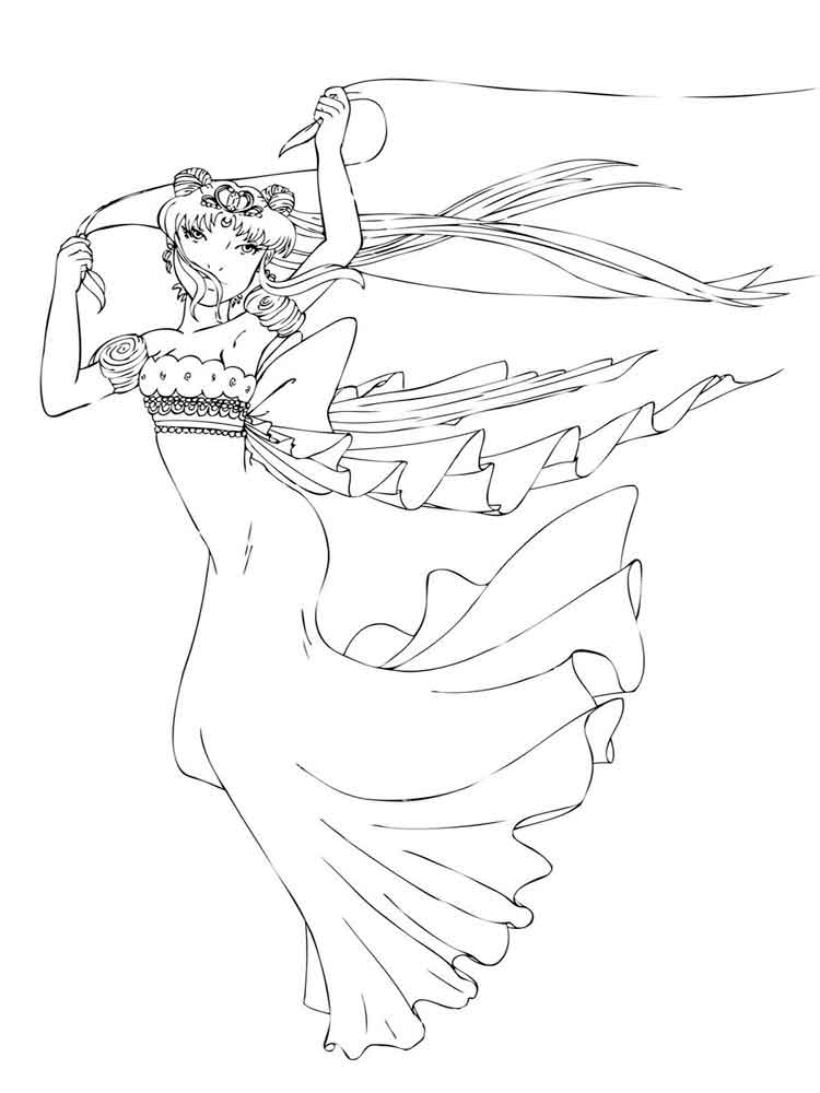 Princess Serenity Coloring Pages. Free Printable Bprincess 750x1000 Princess Serenity Coloring Pages. Free Printable Bprincess