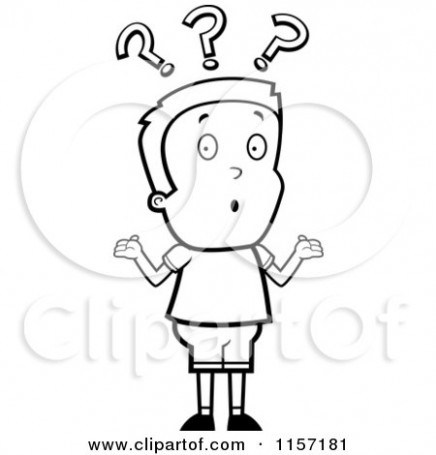 436x455 Confused Boy Clip Art Cliparts