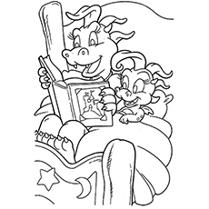 230x230 Top 25 Free Printable Dragon Tales Coloring Pages Online