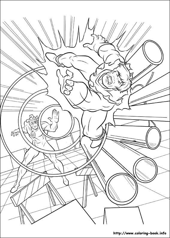 567x794 X Men Coloring Picture