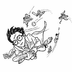 230x230 Top 20 Free Printable Harry Potter Coloring Pages Online Golden