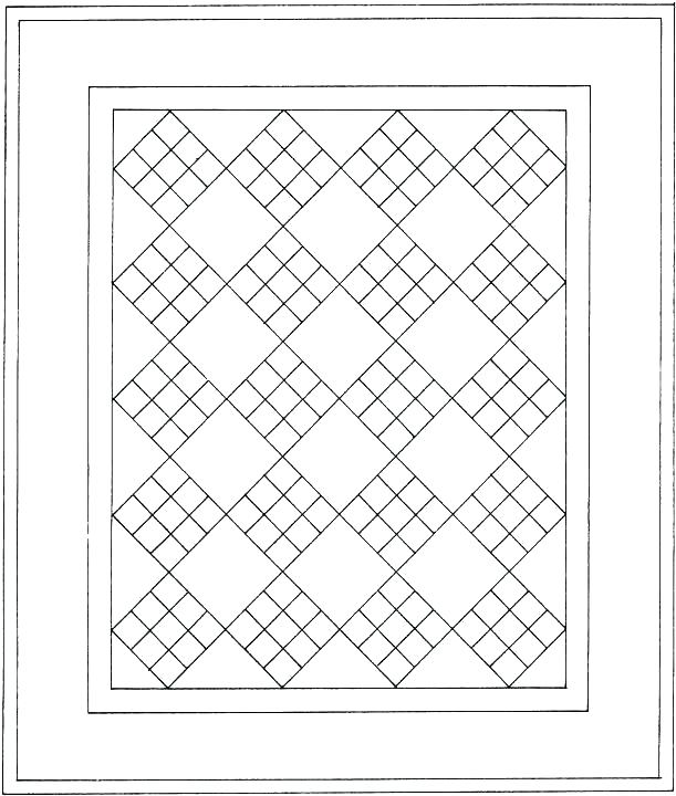 Quilt Coloring Pages 611x720 Quilt Coloring Pages