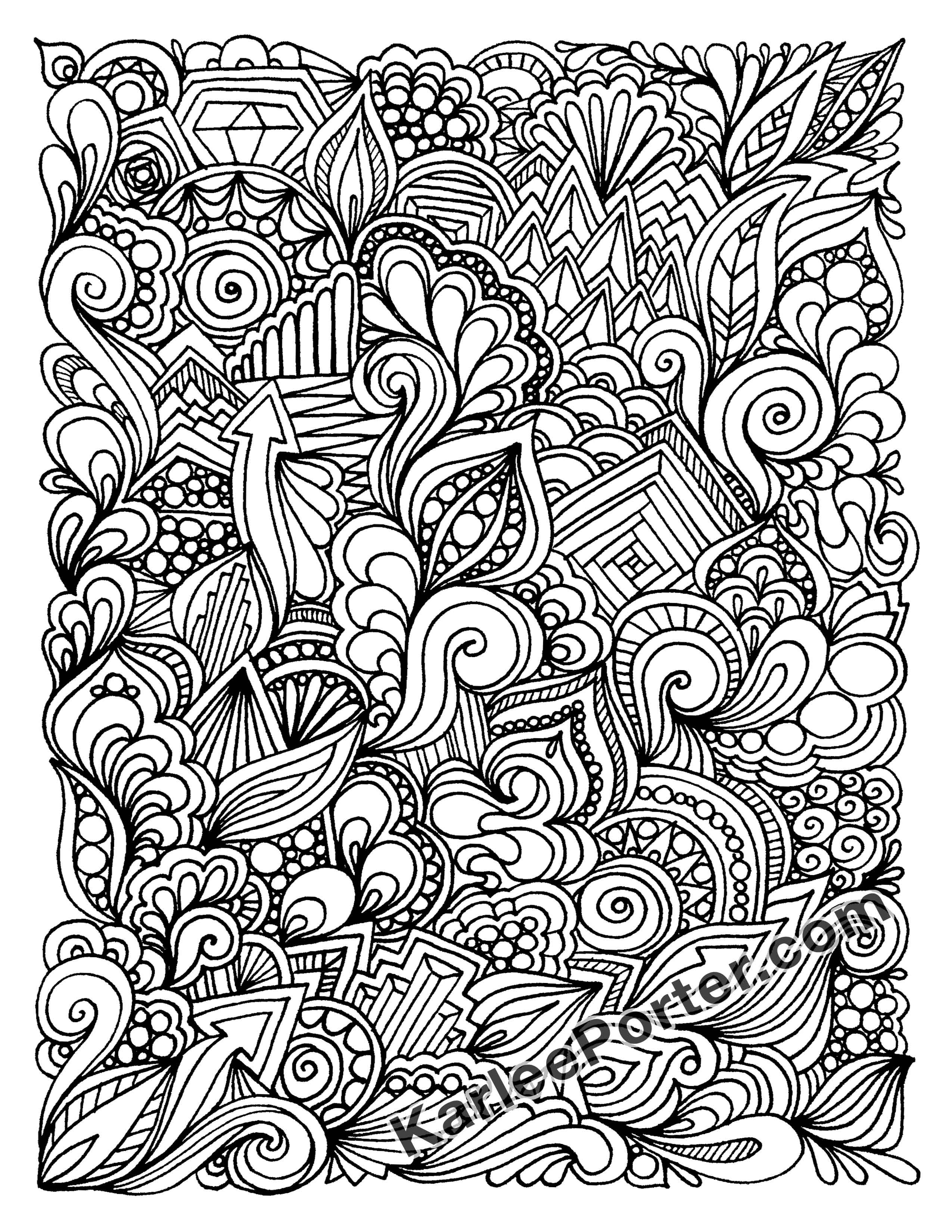 Graffiti Quilting Coloring Book Downloadable Karlee Porter 2550x3300 Graffiti Quilting Coloring Book Downloadable Karlee Porter
