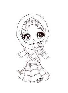 236x321 Girl Reading Quran Coloring Page Ramadan Activities