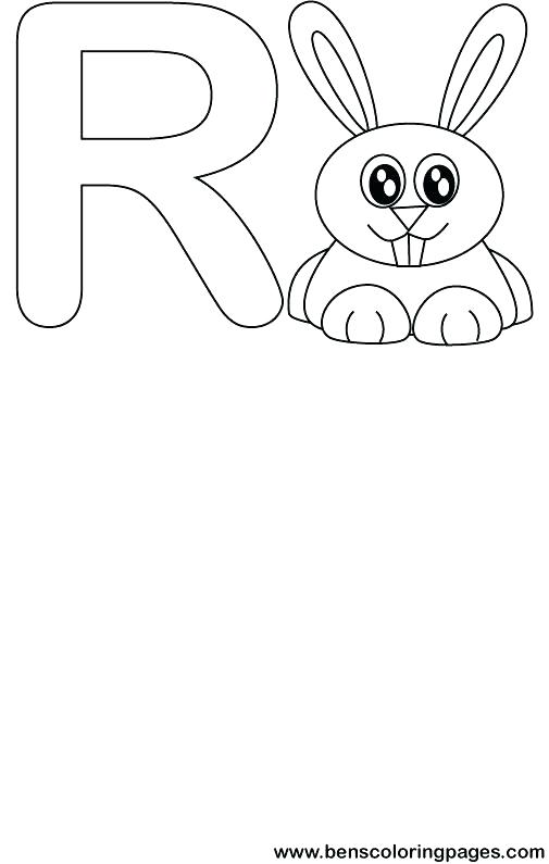 505x795 Letter R Coloring Pages Fresh Letter R Coloring Pages Print