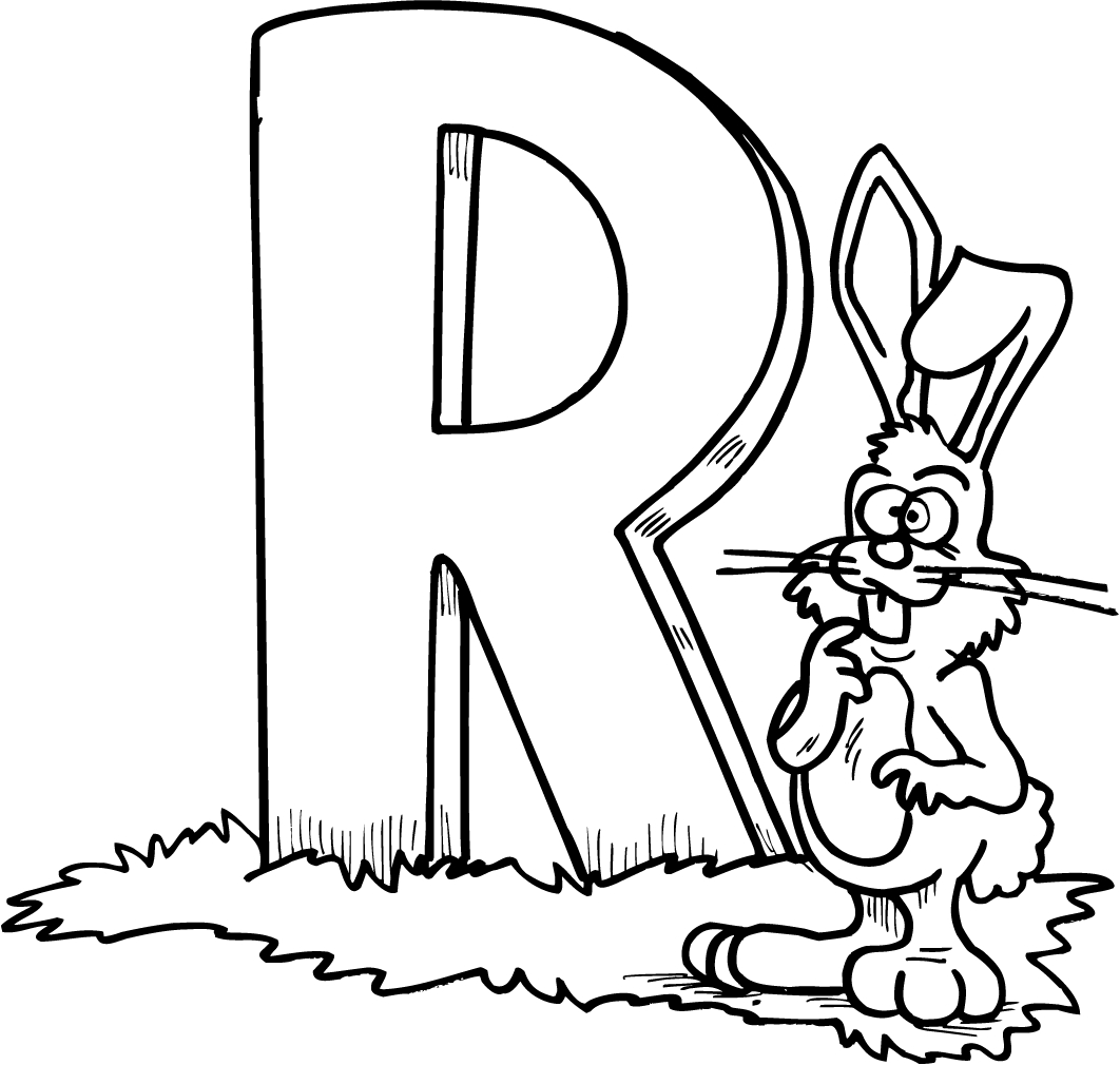 1062x1010 Letter R Printables Preschool Coloring Pages For Kids