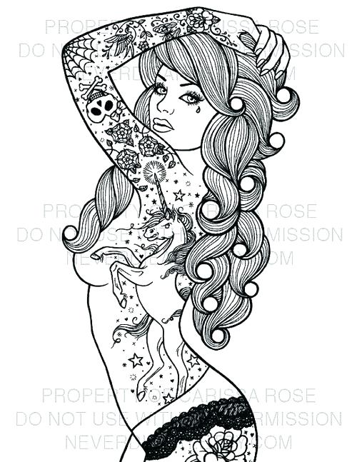 Awesome R Rated Coloring Pages For Fancy Pin Up Girl Coloring 500x647 Awesome R Rated Coloring Pages For Fancy Pin Up Girl Coloring