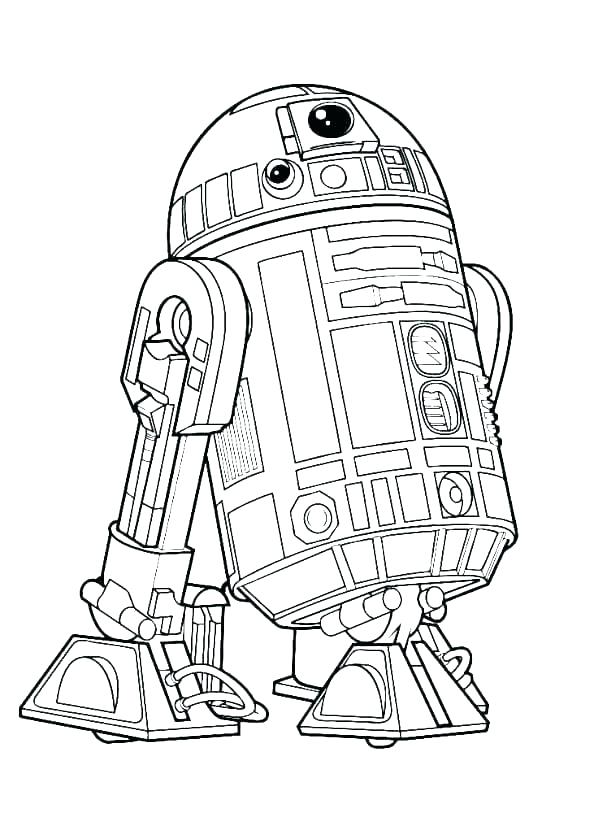 R2d2 And C3po Coloring Pages at GetColorings.com | Free printable ...