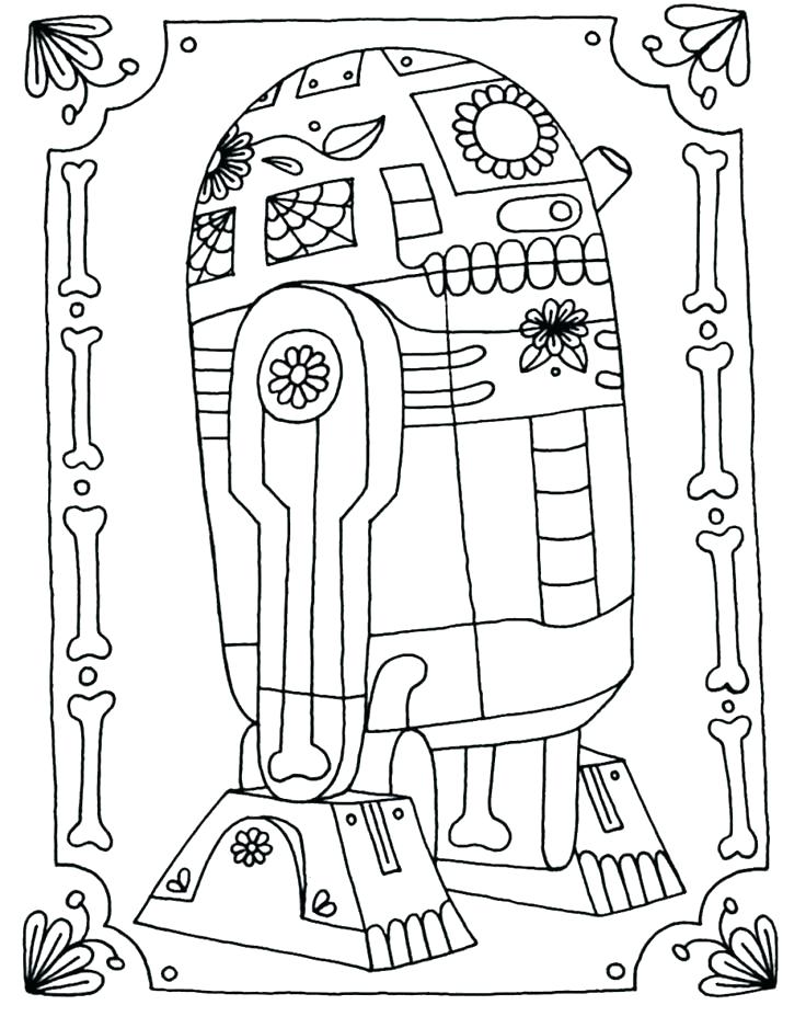 R2d2 Coloring Page Coloring Page Part 2 Free Resource For Teaching 736x938 R2d2 Coloring Page Coloring Page Part 2 Free Resource For Teaching