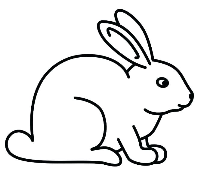 678x600 Printable Bunny Coloring Pages Picture Of Bunny To Color Bunny