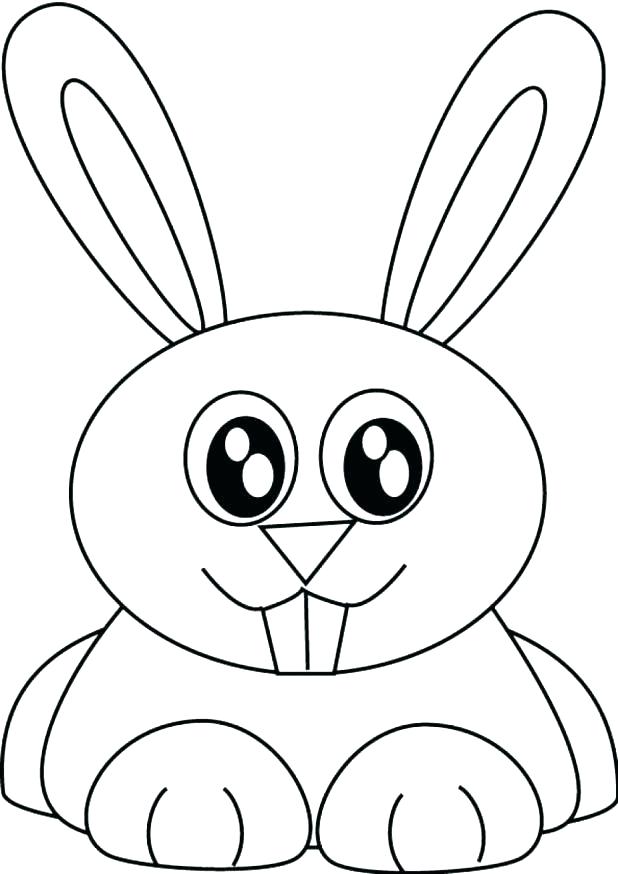 618x874 Printable Bunny Coloring Pages Printable Bunny Coloring Pages Baby