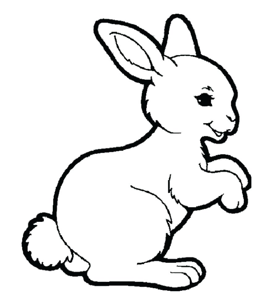 862x960 Coloring Pages ~ Rabbit Coloring Page Cute Pages Cartoon Free