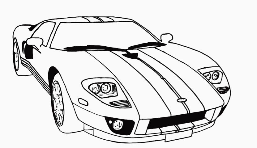 Race Car Coloring Page Amp Coloring Book 831x479 Race Car Coloring Page Amp Coloring Book