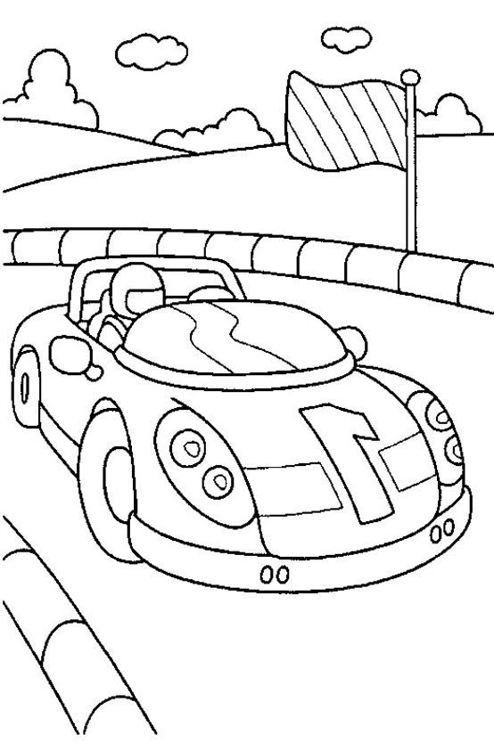 554x834 Top 25 Race Car Coloring Pages For Your Little Ones Ferrari, Bmw