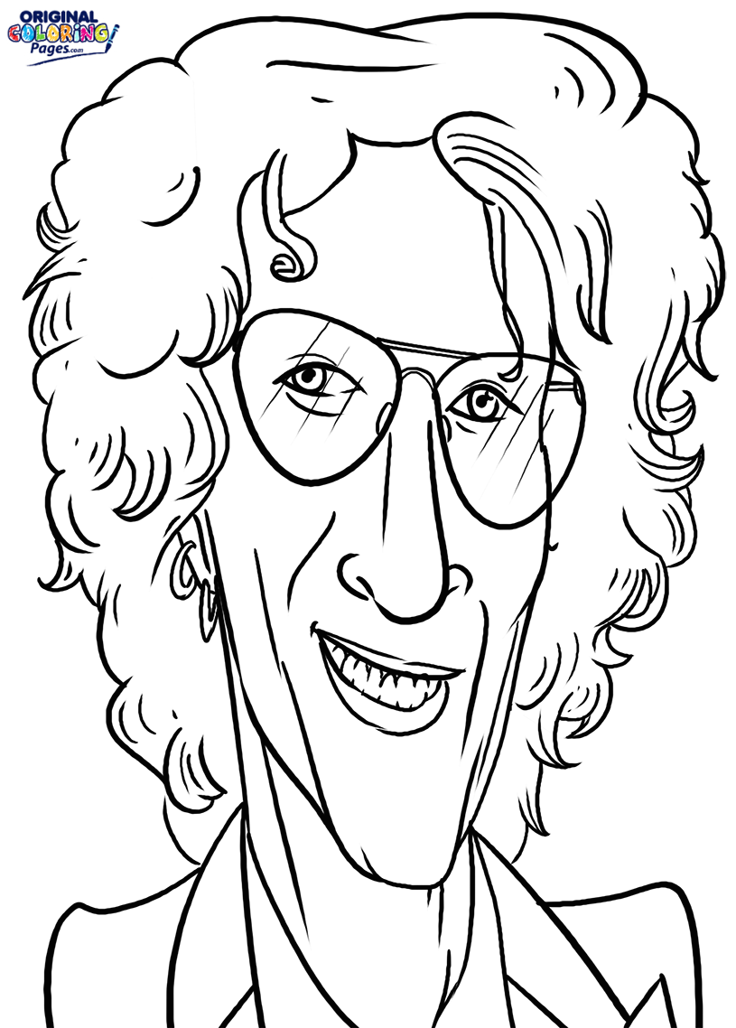 815x1138 Howard Stern Coloring Page Coloring Pages Original Coloring Pages