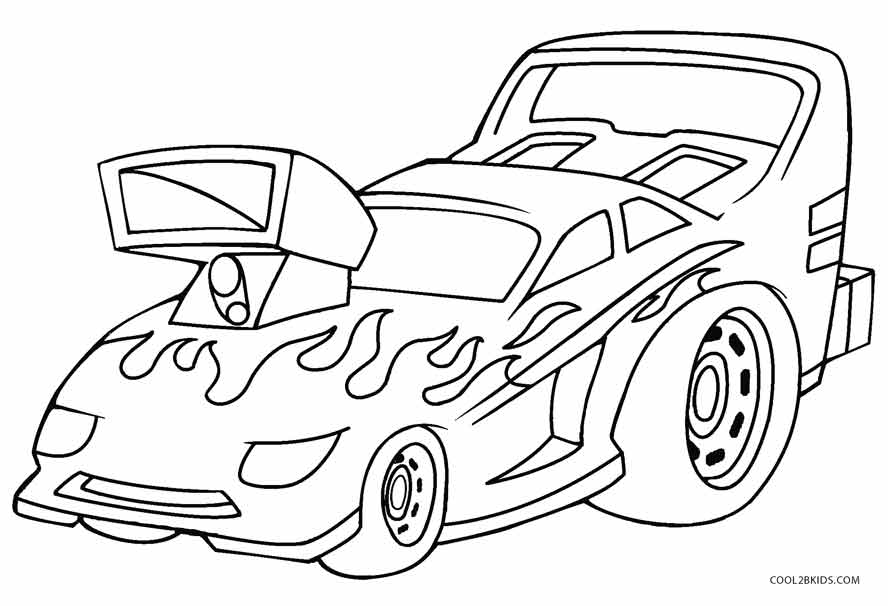 888x606 Printable Hot Wheels Coloring Pages For Kids Cool2bkids