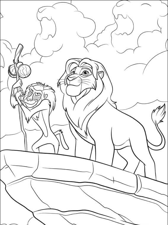 567x759 20 Printable The Lion Guard Coloring Pages
