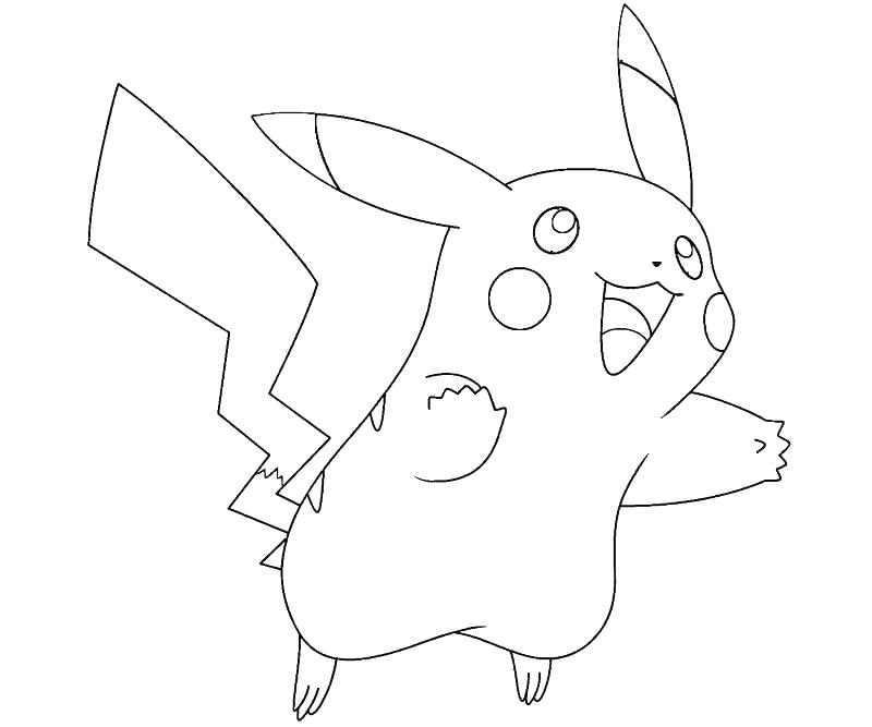 800x667 Raichu Coloring Page A Bipedal Rodent Like From Coloring Picture