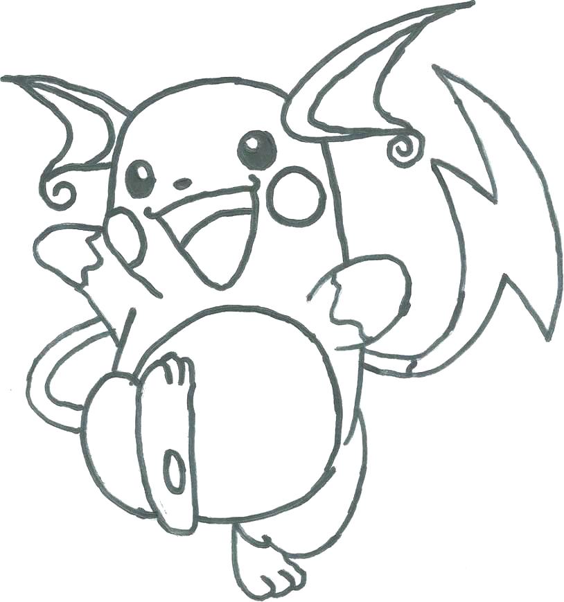 814x869 Raichu Coloring Page Luxury Coloring Page Fee Pages Pictures 1