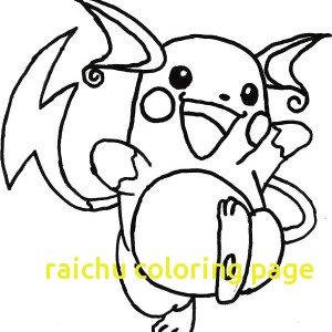 300x300 Raichu Coloring Page With Pikachu Vs Raichu Coloring Page