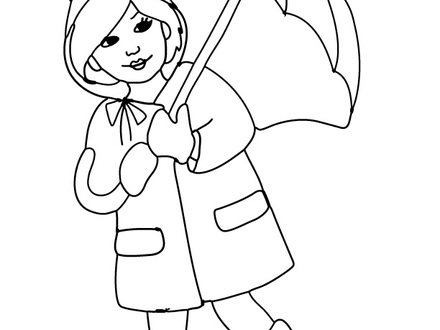 Rain Boots Coloring Page