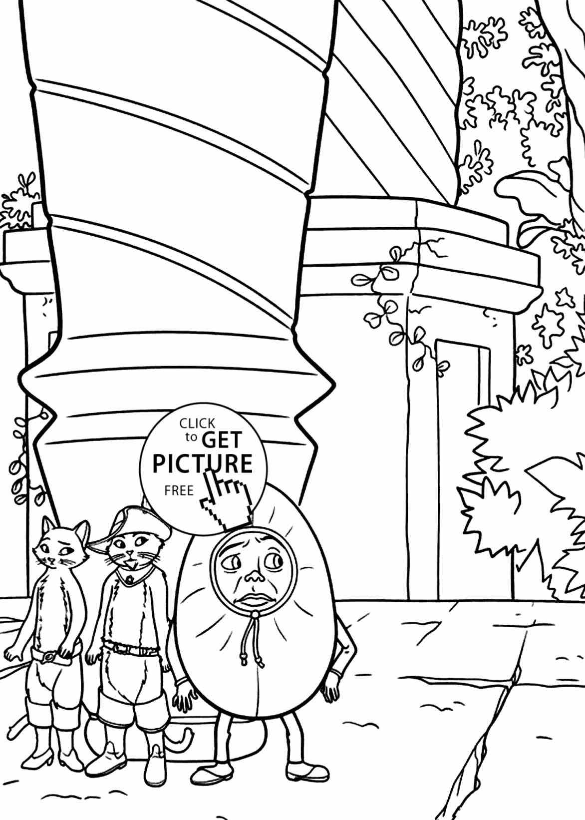 1172x1642 Fancy Hiking Boot Coloring Page Frieze