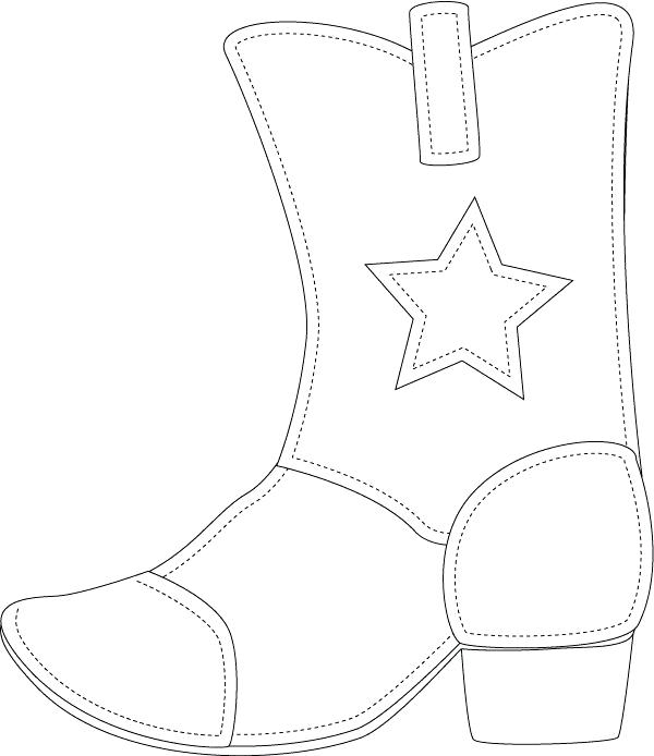600x694 Inspiring Boot Coloring Page Free Printable Adult Colouring Sheet