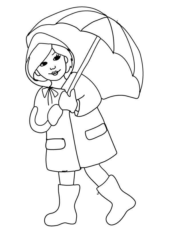 Rain Boots Coloring Page at GetColorings.com | Free printable colorings ...