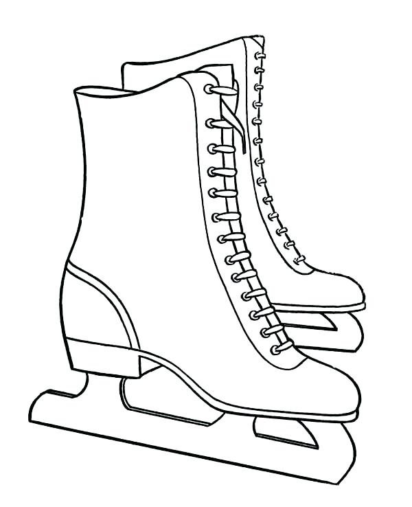 600x738 Boot Coloring Page Cowboy Boots Coloring Pages Hats Coloring Pages