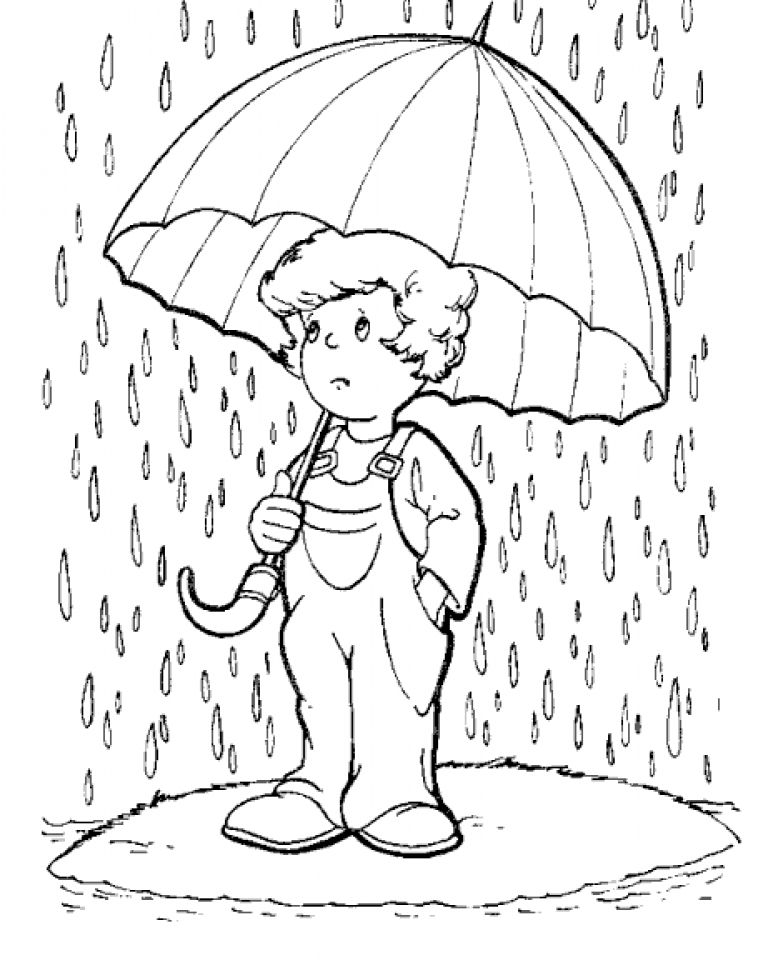 Rain Coloring Pages 01 Rain, Painting 758x960 Rain Coloring Pages 01 Rain, Painting