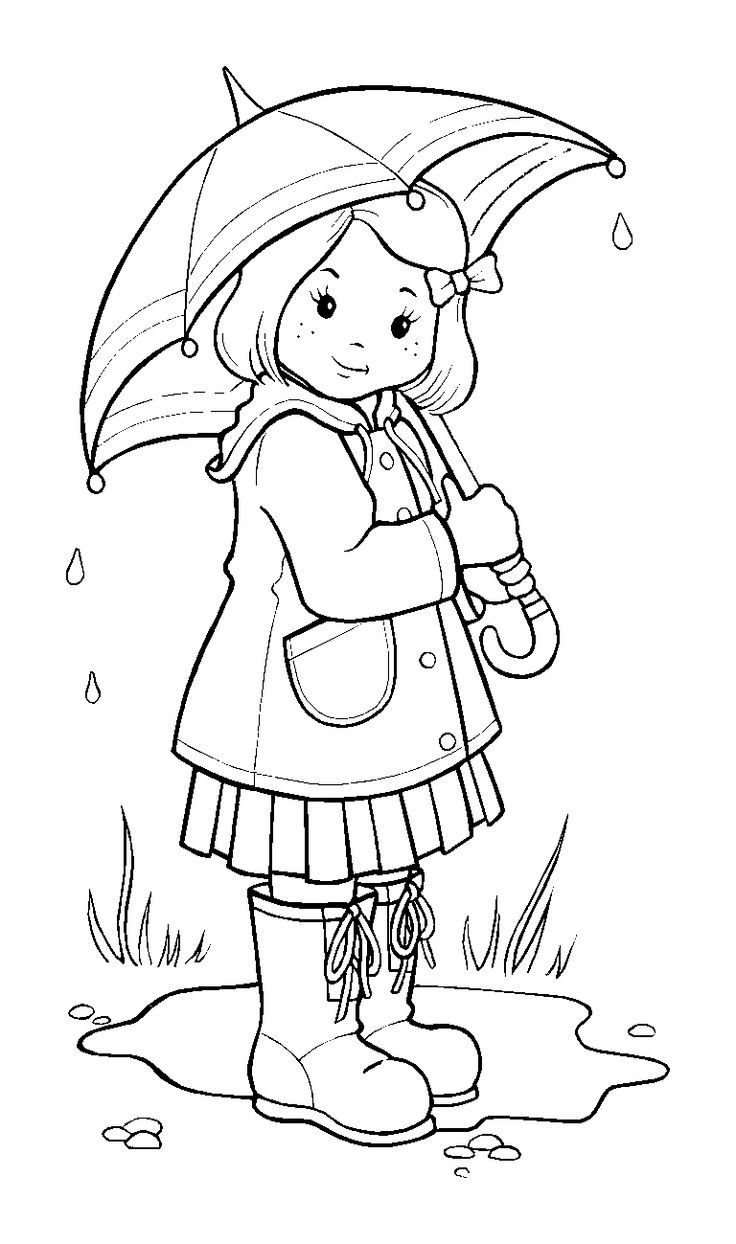 736x1244 Top 10 Free Printable Rain Coloring Pages Online Rain Pictures