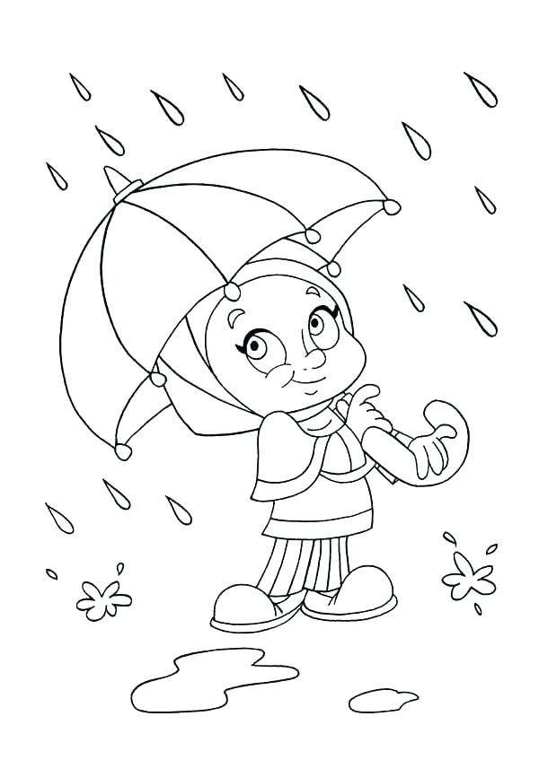 Rain Drop Coloring Page at GetColorings.com | Free printable colorings ...