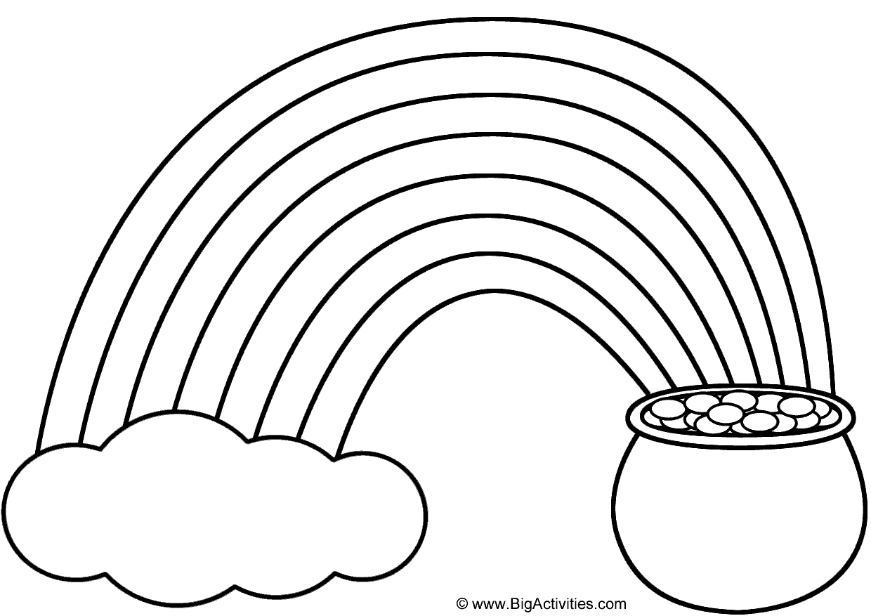Pot Of Gold Coloring Page Elegant Rainbow Pot Gold Coloring Page 1240x877 Pot Of Gold Coloring Page Elegant Rainbow Pot Gold Coloring Page