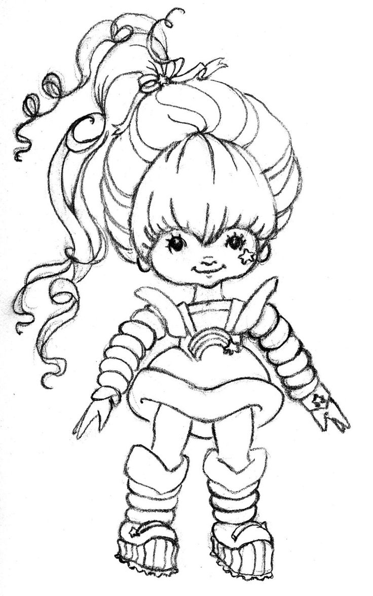 736x1175 22 Best Rainbow Brite Coloring Pages Images On Rainbow