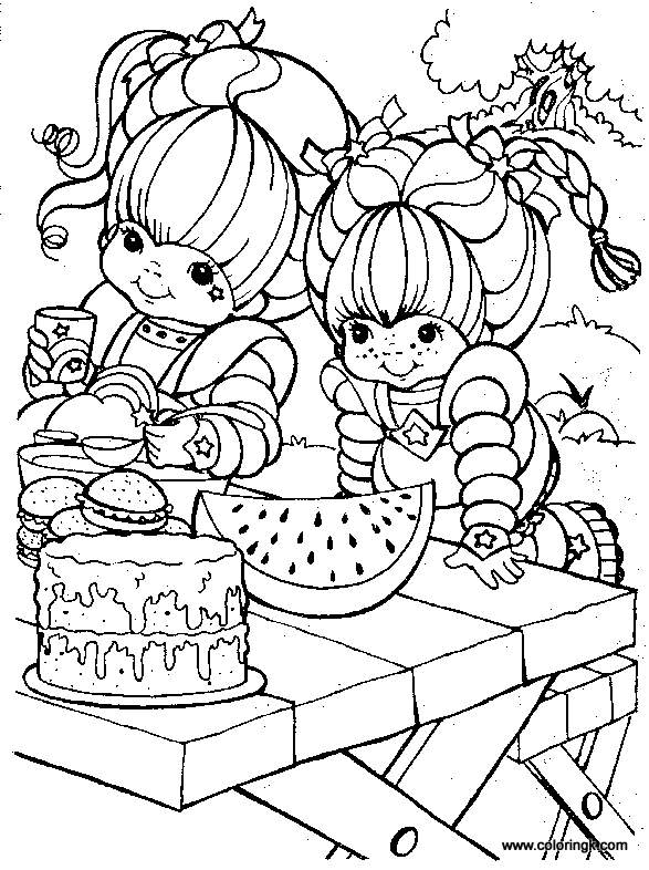 587x786 Rainbow Brite Coloring Page 70 Coloring Book