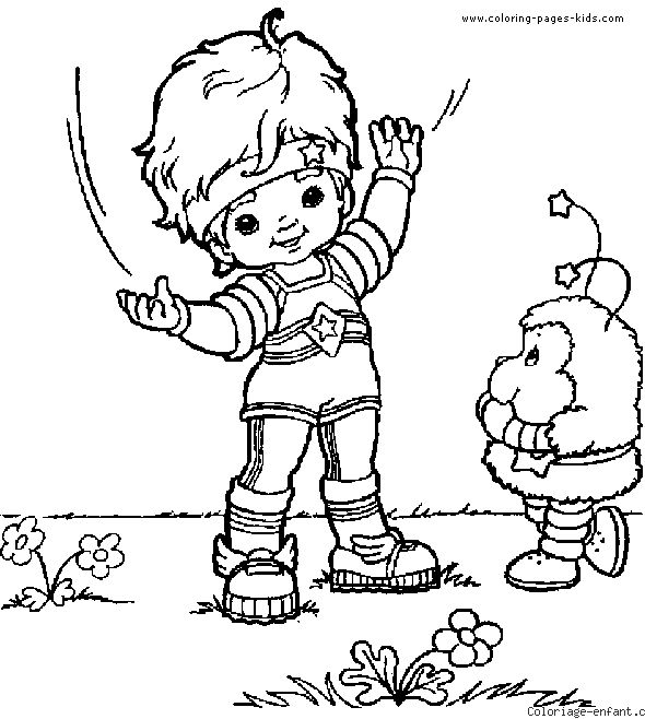 590x658 Rainbow Brite Coloring Pages Images And Rainbow Brite Color Page