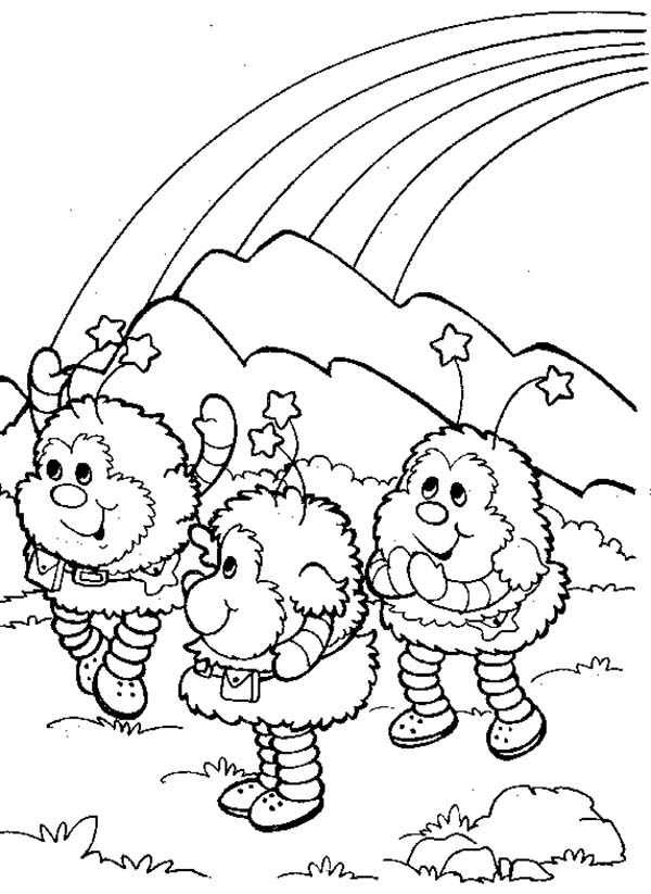 600x823 Twink Romeo And Oj In Rainbow Brite Coloring Page Color Luna