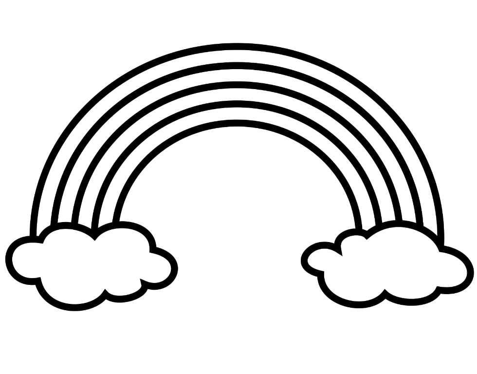 Rainbow Colouring In Pictures 29 Rainbow Color Pages Rainbows 980x768 Rainbow Colouring In Pictures 29 Rainbow Color Pages Rainbows