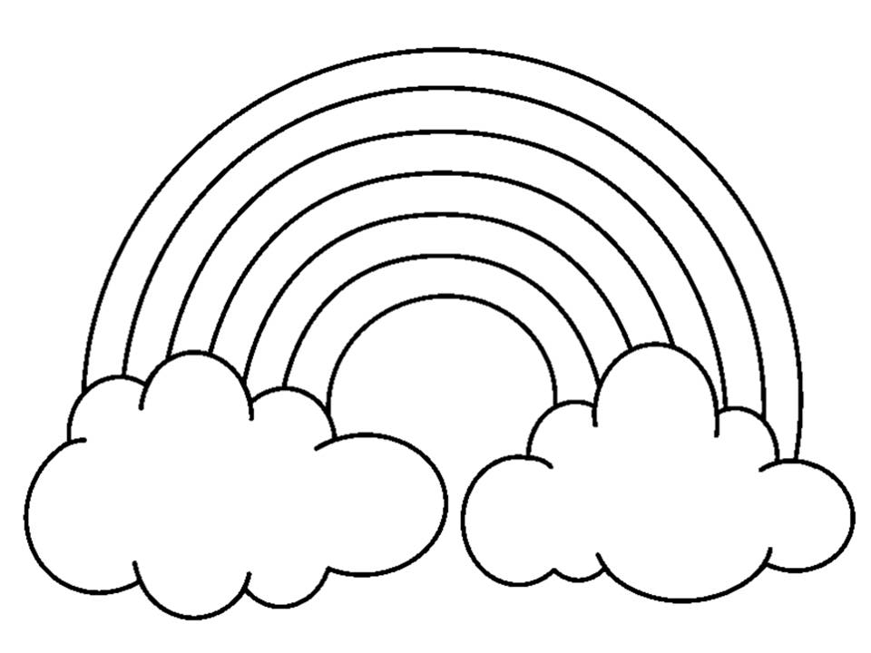960x720 Rainbow Pictures To Colour Color Rainbow Coloring Pages 30846