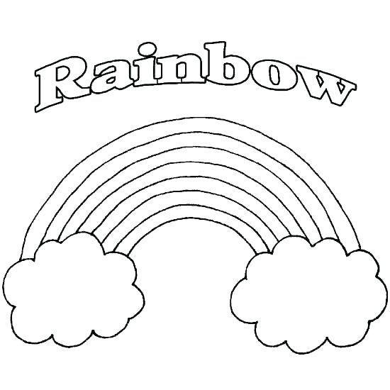 550x550 Printable Rainbow Coloring Pages For Kids Rainbow Magic Coloring