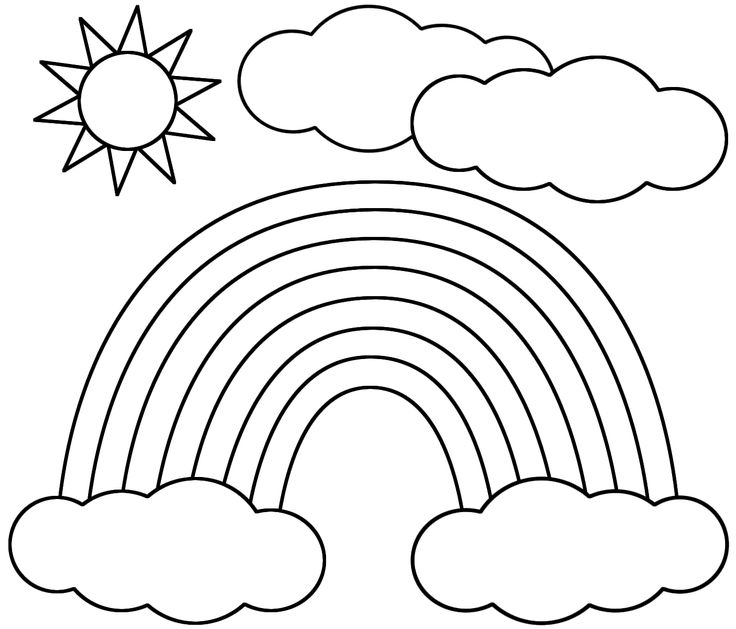 Rainbow Coloring Page Pdf Pages Bgcentrum Get Bubbles 736x629 Rainbow Coloring Page Pdf Pages Bgcentrum Get Bubbles