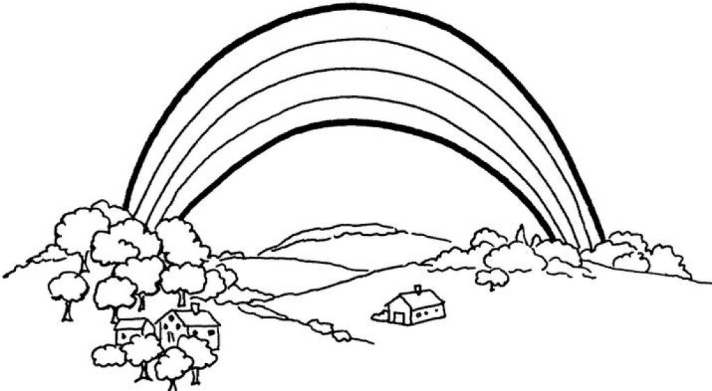 Rainbow Coloring Page Free Printable Rainbow Coloring Pages 1024x562 Rainbow Coloring Page Free Printable Rainbow Coloring Pages