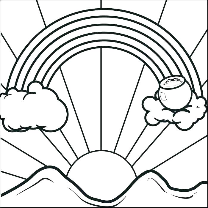 Rainbow Coloring Pages Free Printable at GetColorings.com | Free