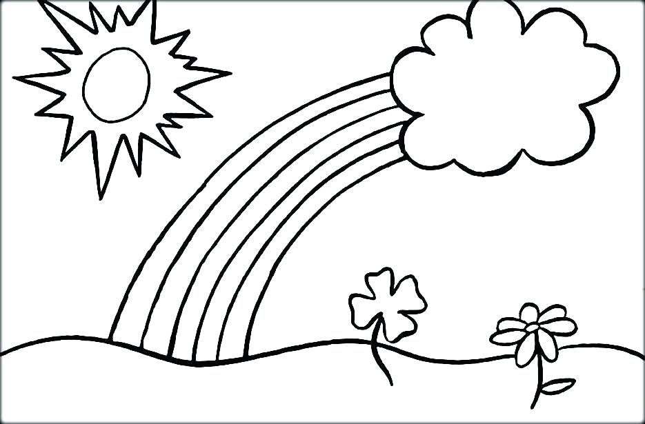 Rainbow Coloring Pages Printable 935x615 Rainbow Coloring Pages Printable