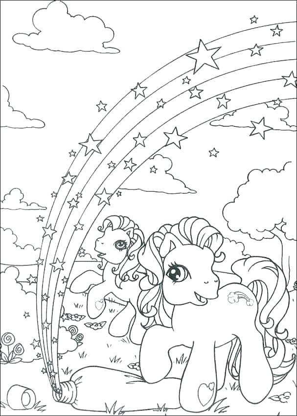 Free Rainbow Coloring Pages Coloring Page Of A Rainbow Coloring 607x850 Free Rainbow Coloring Pages Coloring Page Of A Rainbow Coloring
