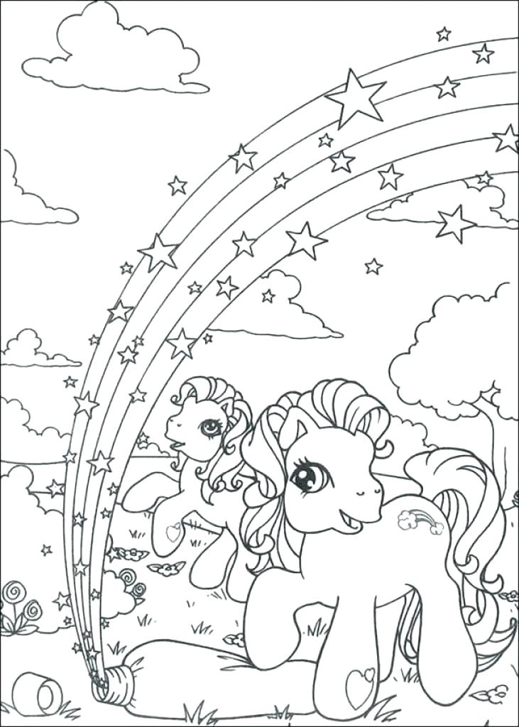 731x1024 Rainbow Coloring Page Printable Unicorn Rainbow Coloring Pages X