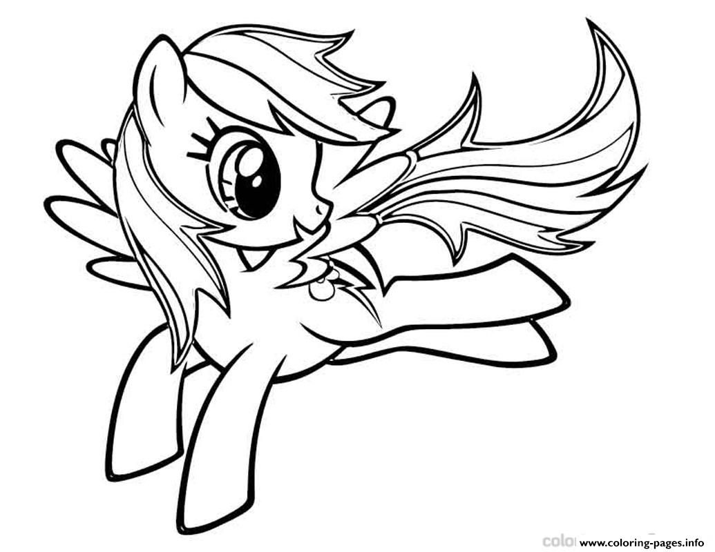 1035x800 Print Rainbow Dash Fly 2 Coloring Pages Dover Publications